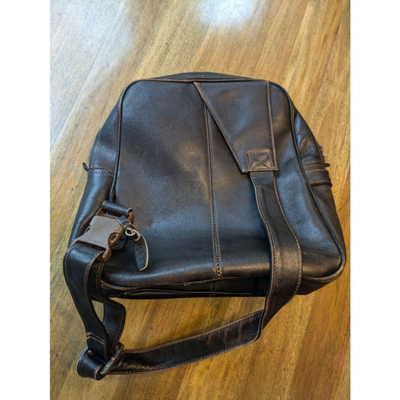 Dilana Santa Fe Leather Sling Pack, Dark Brown - Picture 4 of 7